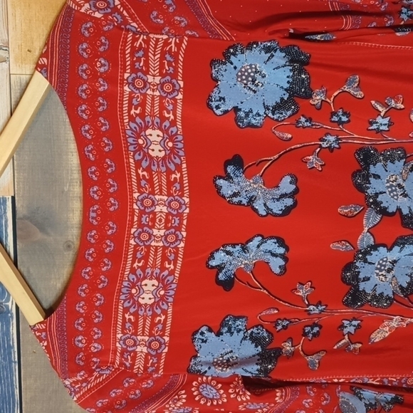 Anthropologie Vanessa Virginia boho top 0 - Picture 7 of 7